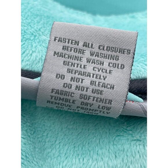Free Country Aqua Front Zip Jacket with Faux Fur Liner Size M - Picture 11 of 11